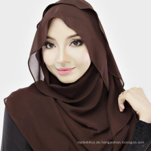 Bequemer stilvoller Frauenart und weise moslemischer hijab Schal Guangzhou